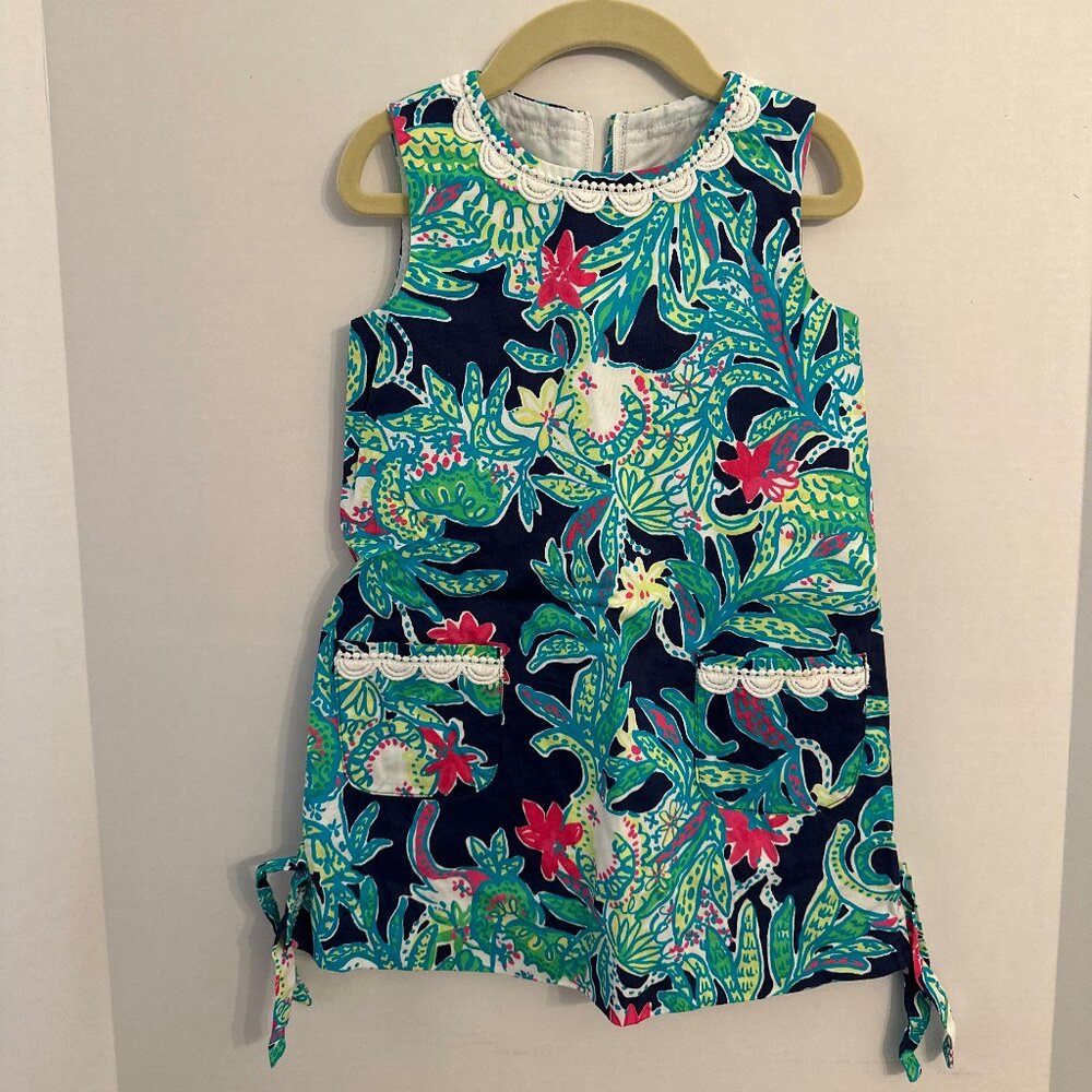 Lilly Pulitzer Classic Shift Dress size 4T